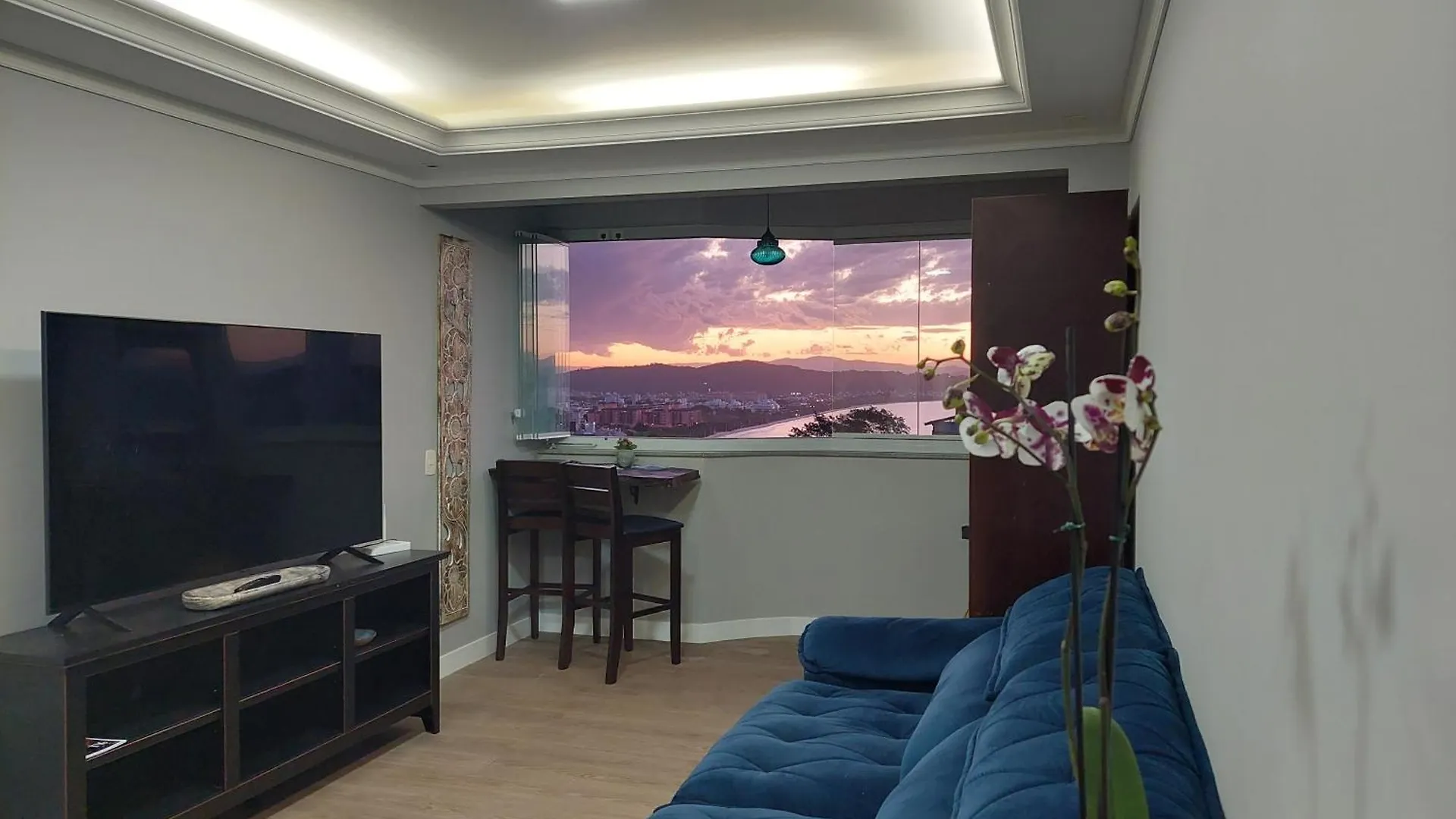 フロリアノポリスJurere Cobertura 400M Do Mar Vista Lindaアパートメント